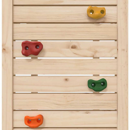 vidaXL Outdoor Playset Solid Wood Pine - Brown - 33578