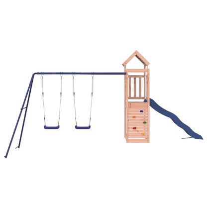 vidaXL Outdoor Playset Solid Wood Douglas - Brown - 33580