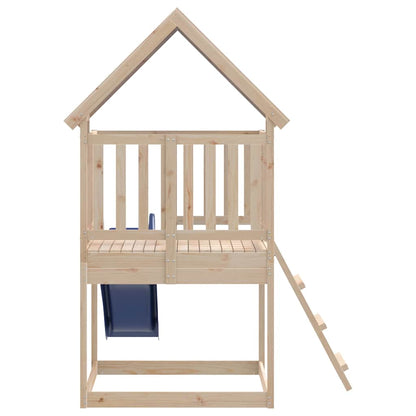 vidaXL Outdoor Playset Solid Wood Pine - Brown - 33581