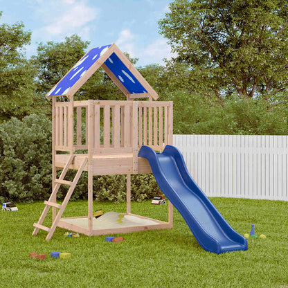 vidaXL Outdoor Playset Solid Wood Pine - Brown - 33581