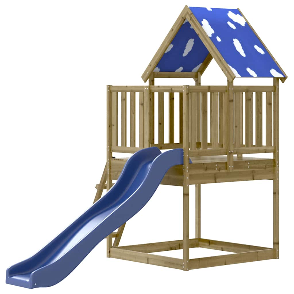 vidaXL Outdoor Playset Impregnated Wood Pine - Brown - 33585