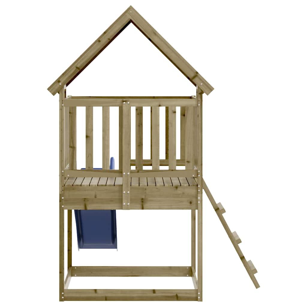 vidaXL Outdoor Playset Impregnated Wood Pine - Brown - 33585