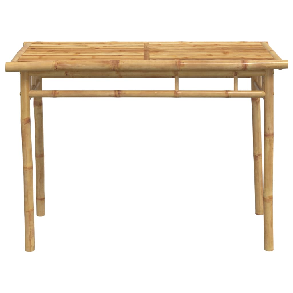 vidaXL Garden Dining Table 110x55x75 cm Bamboo - Brown