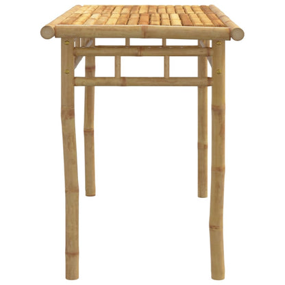vidaXL Garden Dining Table 110x55x75 cm Bamboo - Brown