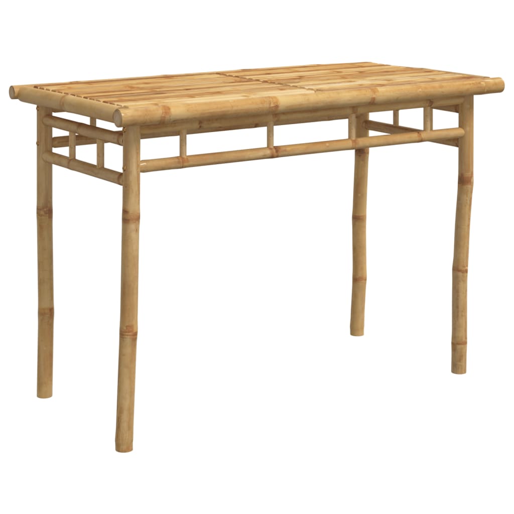 vidaXL Garden Dining Table 110x55x75 cm Bamboo - Brown
