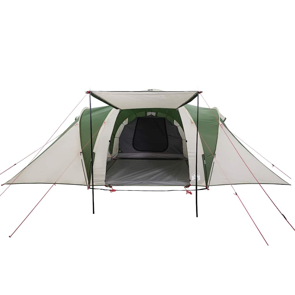 vidaXL Family Tent Dome 6-Person Green Waterproof