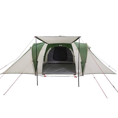 vidaXL Family Tent Dome 6-Person Green Waterproof