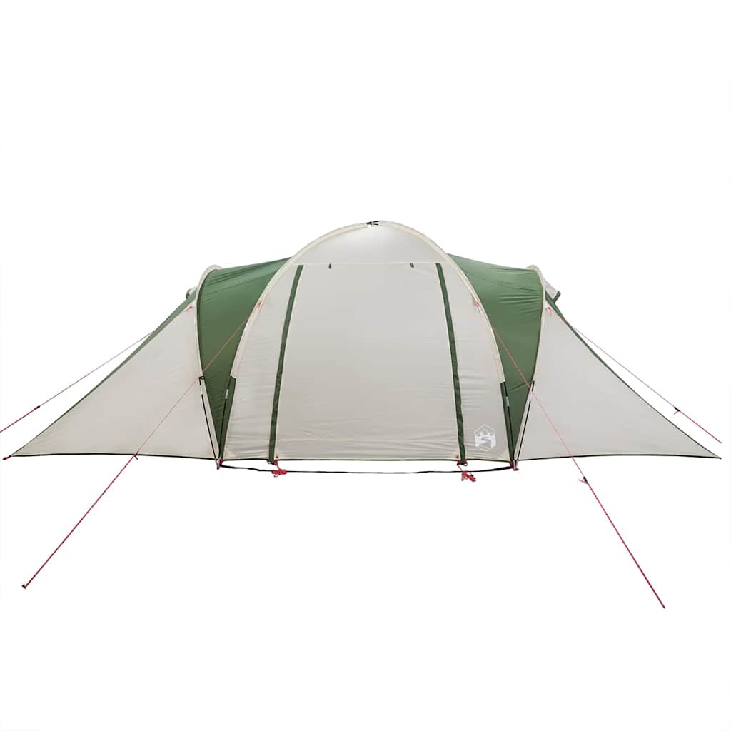 vidaXL Family Tent Dome 6-Person Green Waterproof