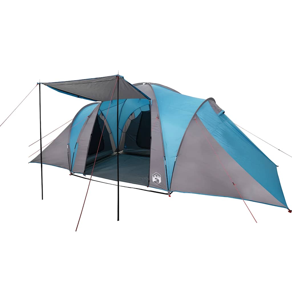vidaXL Family Tent Dome 6-Person Blue Waterproof