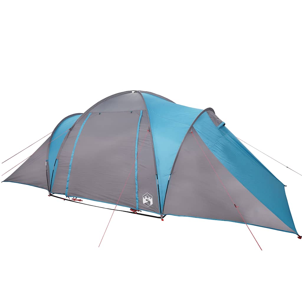 vidaXL Family Tent Dome 6-Person Blue Waterproof