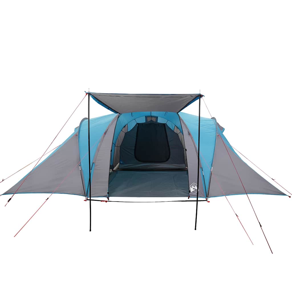 vidaXL Family Tent Dome 6-Person Blue Waterproof