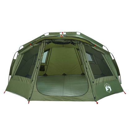 vidaXL Fishing Tent 5-Person Olive Green Waterproof - 36697