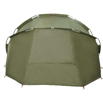 vidaXL Fishing Tent 5-Person Olive Green Waterproof - 36698
