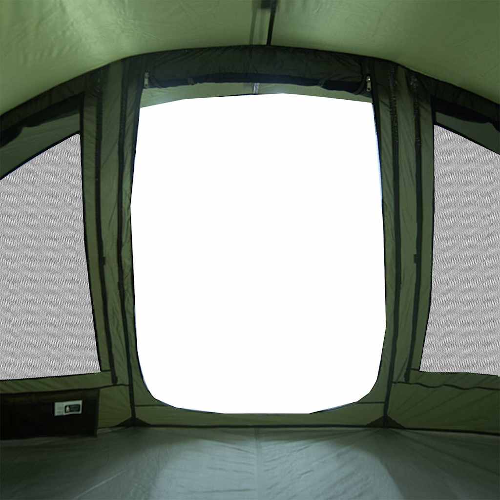 vidaXL Fishing Tent 5-Person Olive Green Waterproof - 36698