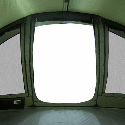 vidaXL Fishing Tent 5-Person Olive Green Waterproof - 36698