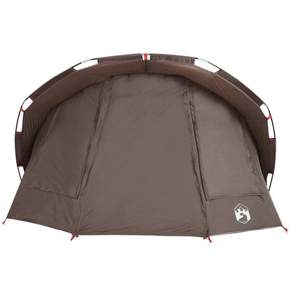 vidaXL Fishing Tent 5-Person Brown Waterproof - 36707