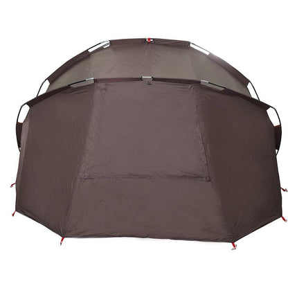 vidaXL Fishing Tent 5-Person Brown Waterproof - 36707
