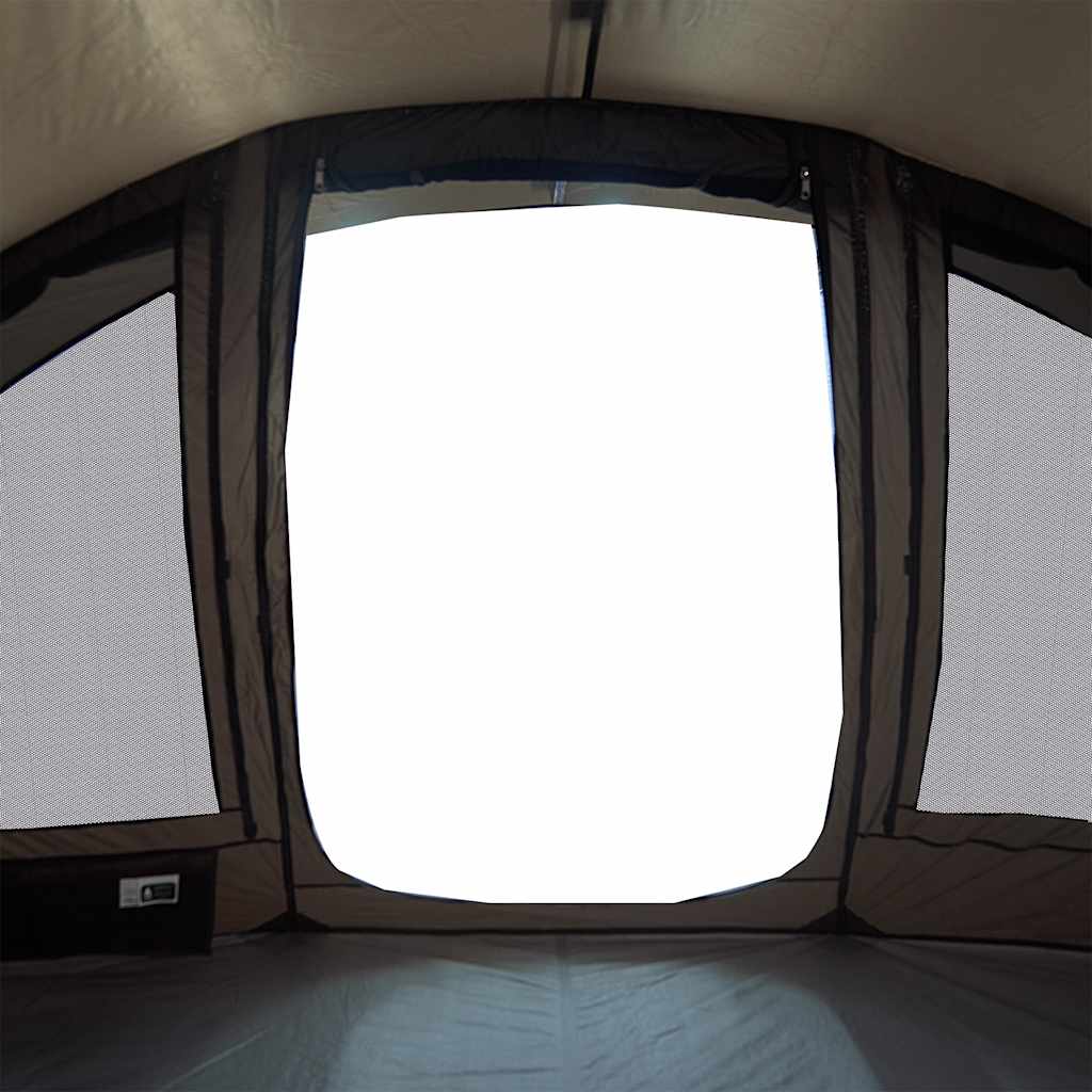 vidaXL Fishing Tent 5-Person Brown Waterproof - 36707