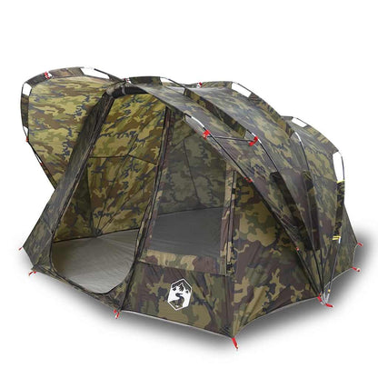 vidaXL Fishing Tent 5-Person Camouflage Waterproof - Multicolour