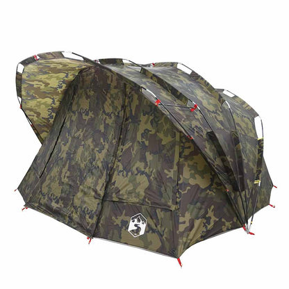 vidaXL Fishing Tent 5-Person Camouflage Waterproof - Multicolour