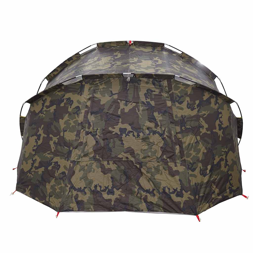 vidaXL Fishing Tent 5-Person Camouflage Waterproof - Multicolour