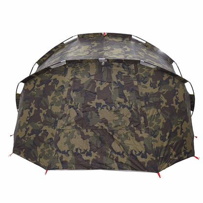 vidaXL Fishing Tent 5-Person Camouflage Waterproof - Multicolour
