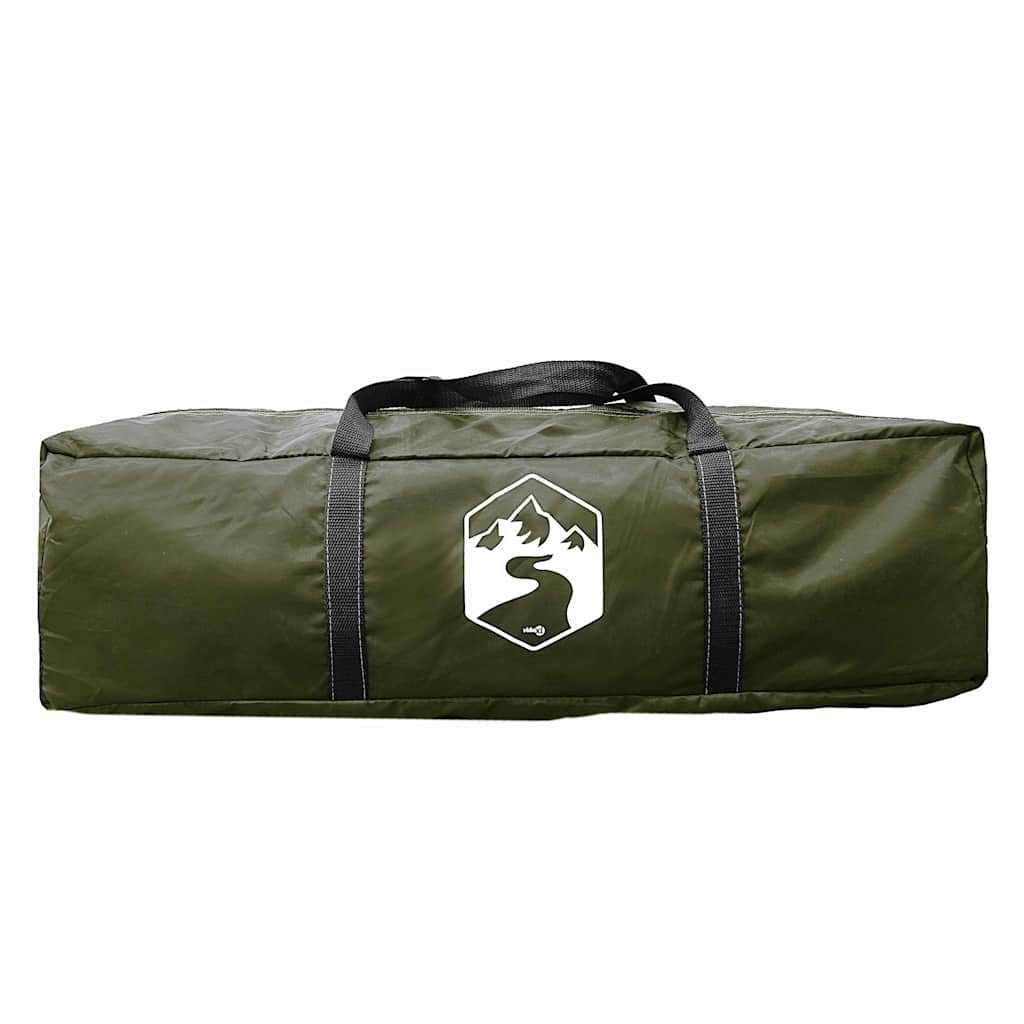vidaXL Fishing Tent 2-Person Olive Green Waterproof - 36726