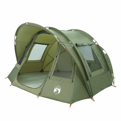 vidaXL Fishing Tent 2-Person Olive Green Waterproof - 36726