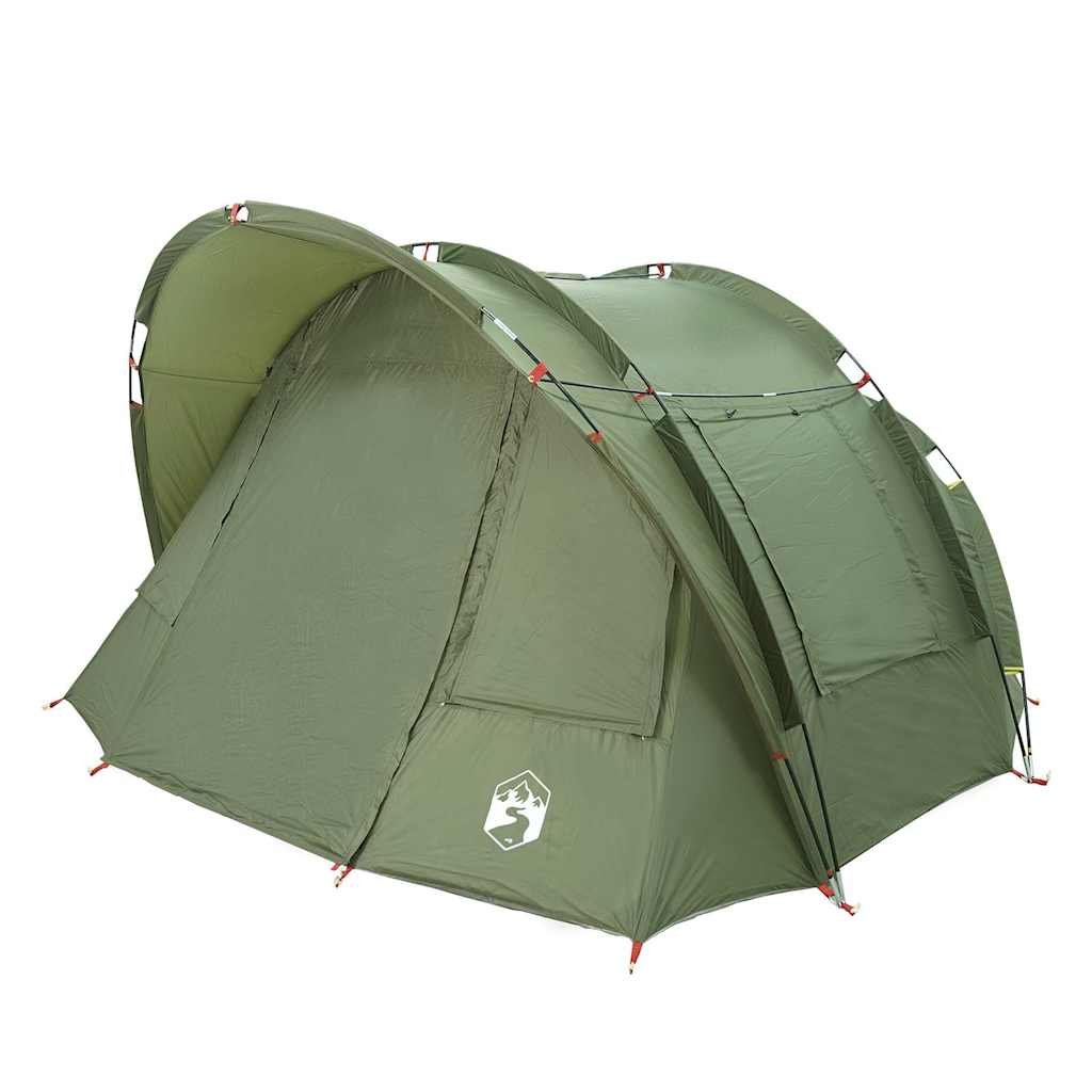vidaXL Fishing Tent 2-Person Olive Green Waterproof - 36726
