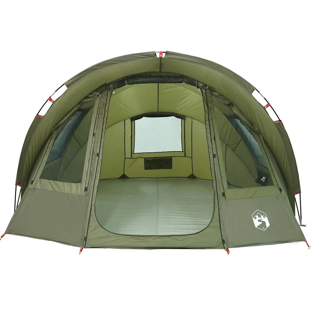vidaXL Fishing Tent 2-Person Olive Green Waterproof - 36726