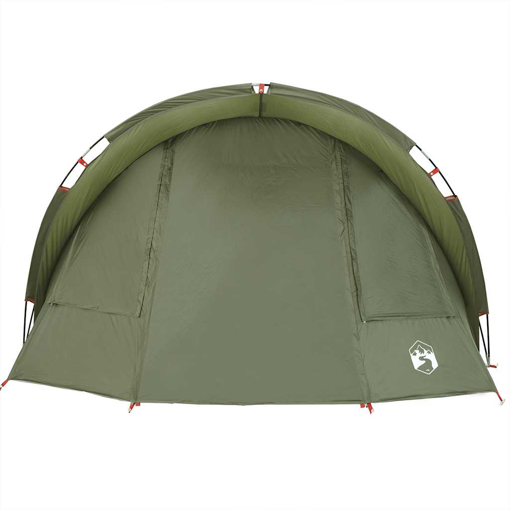 vidaXL Fishing Tent 2-Person Olive Green Waterproof - 36726