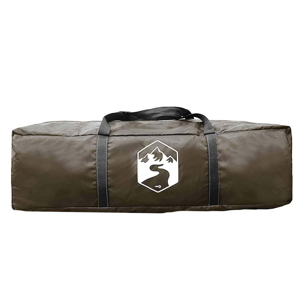 vidaXL Fishing Tent 2-Person Brown Waterproof - 36735