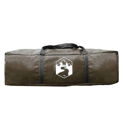 vidaXL Fishing Tent 2-Person Brown Waterproof - 36735