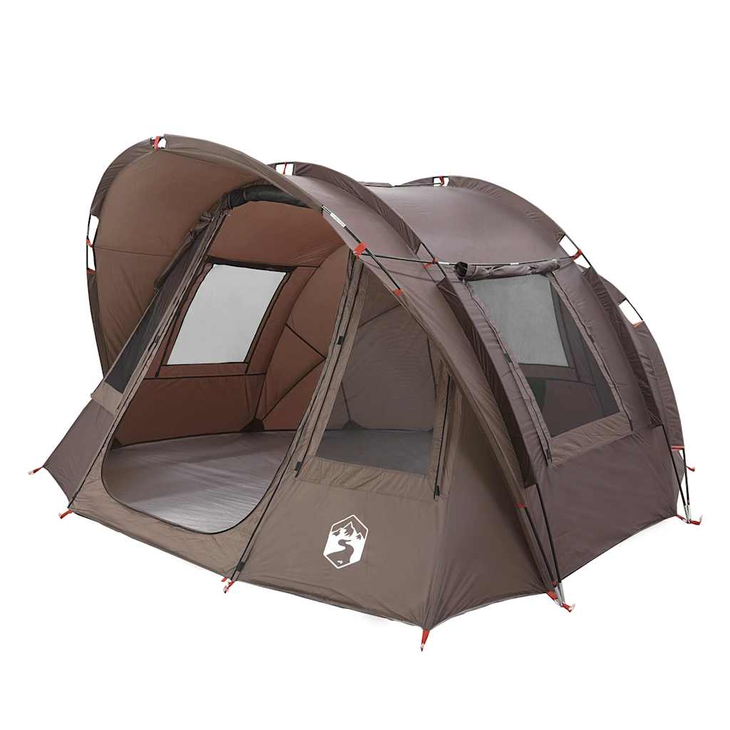 vidaXL Fishing Tent 2-Person Brown Waterproof - 36735
