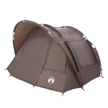 vidaXL Fishing Tent 2-Person Brown Waterproof - 36735