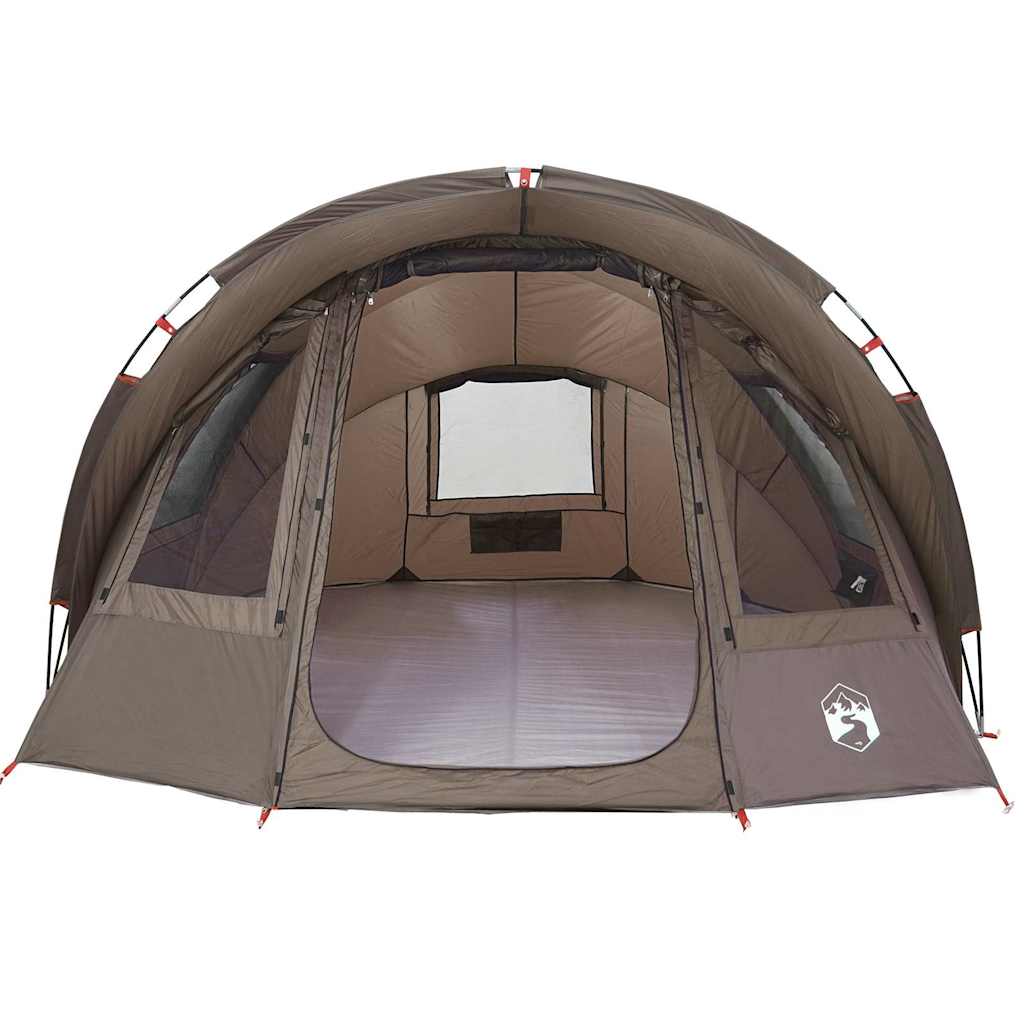 vidaXL Fishing Tent 2-Person Brown Waterproof - 36735