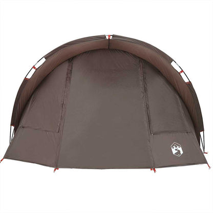 vidaXL Fishing Tent 2-Person Brown Waterproof - 36735