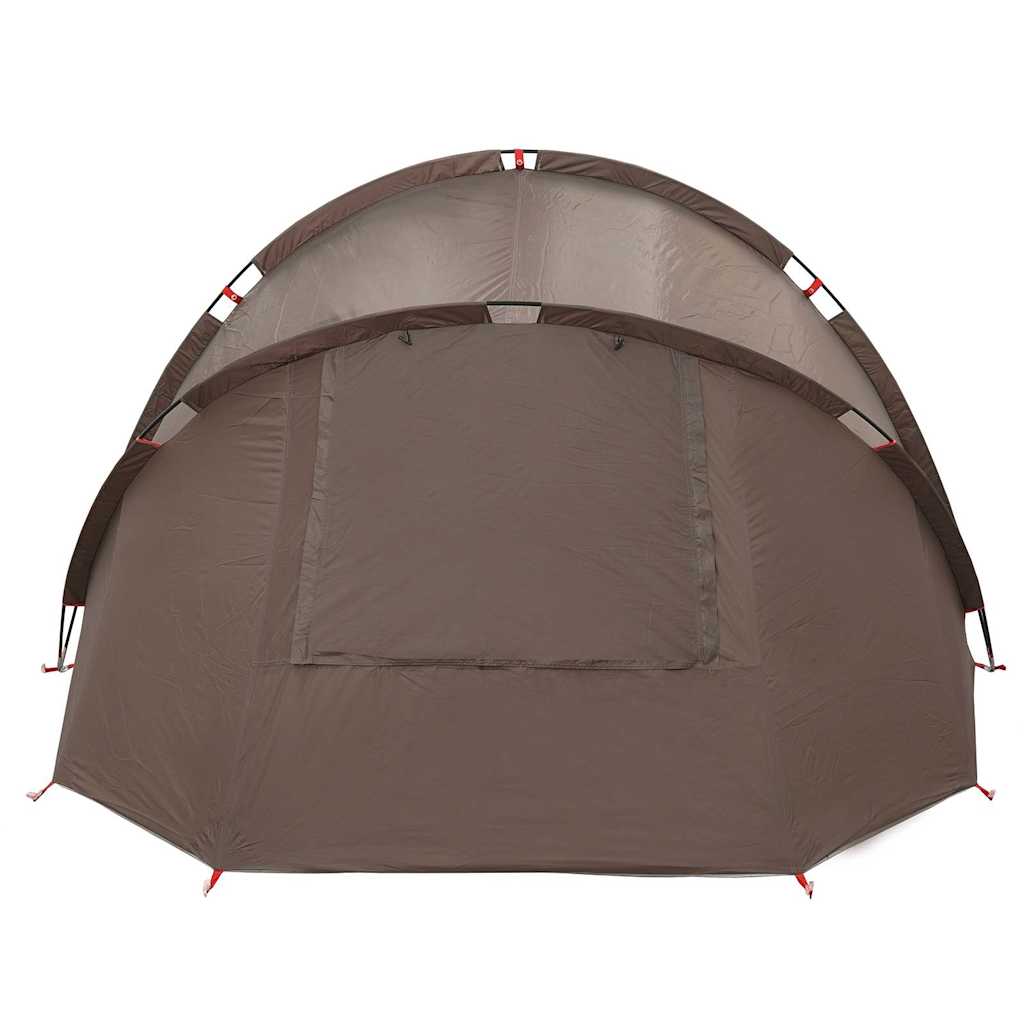 vidaXL Fishing Tent 2-Person Brown Waterproof - 36735