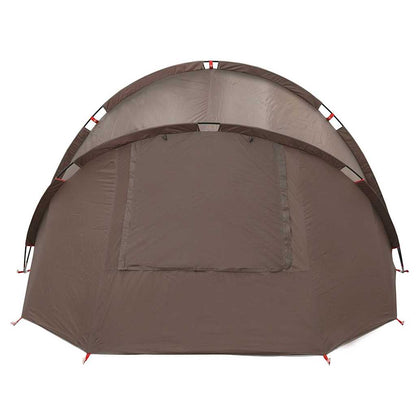 vidaXL Fishing Tent 2-Person Brown Waterproof - 36735
