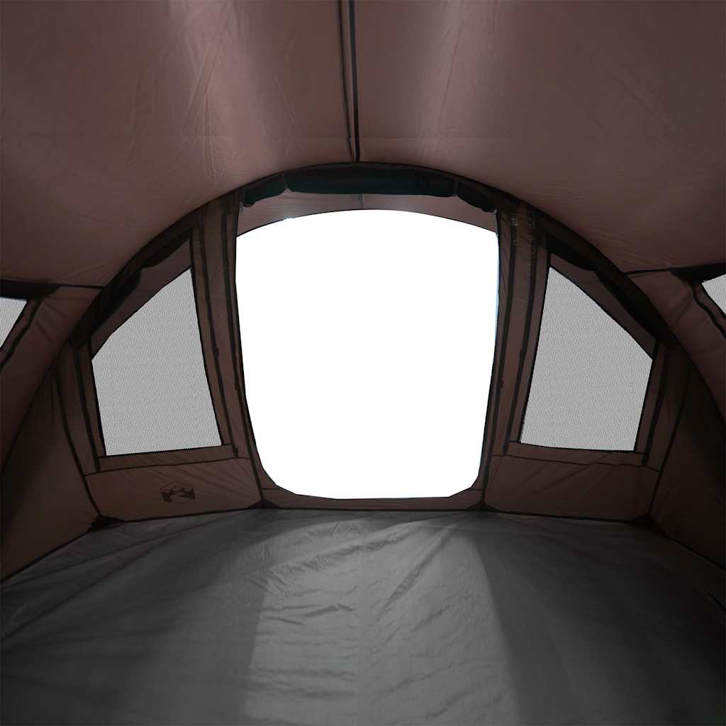 vidaXL Fishing Tent 2-Person Brown Waterproof - 36735