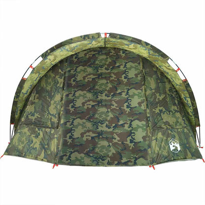 vidaXL Fishing Tent 2-Person Camouflage Waterproof - Multicolour