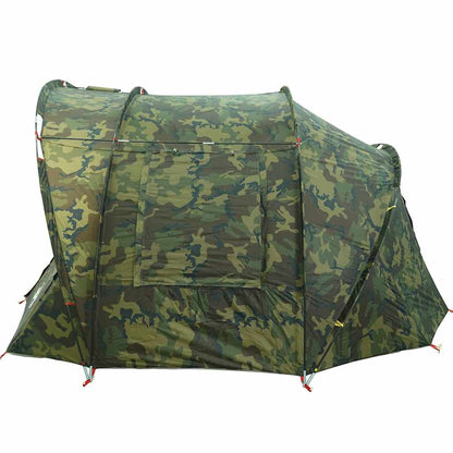 vidaXL Fishing Tent 2-Person Camouflage Waterproof - Multicolour