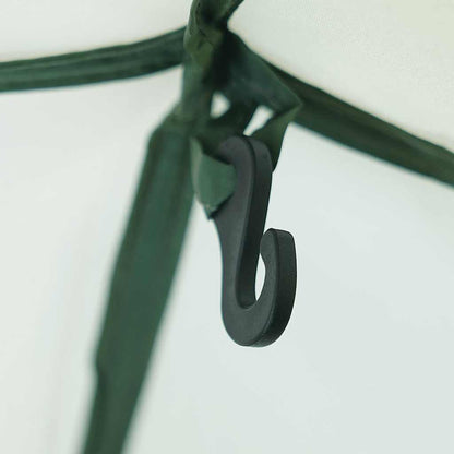 vidaXL Shower Tent Green Waterproof