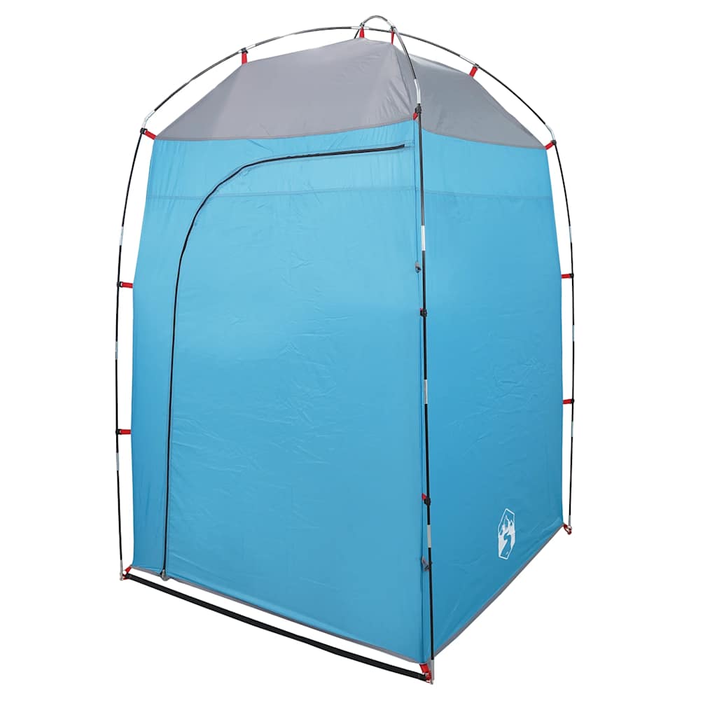 vidaXL Shower Tent Blue Waterproof