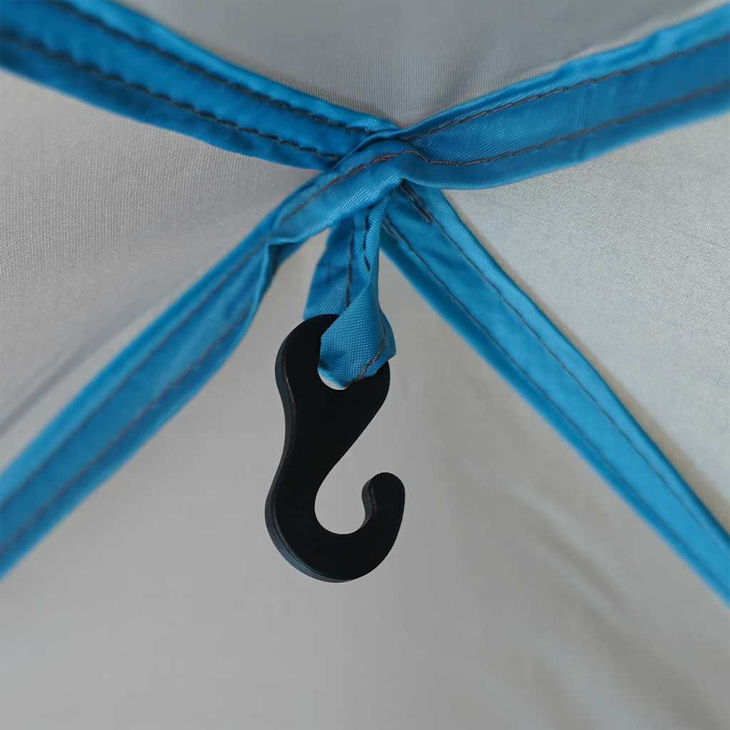 vidaXL Shower Tent Blue Waterproof