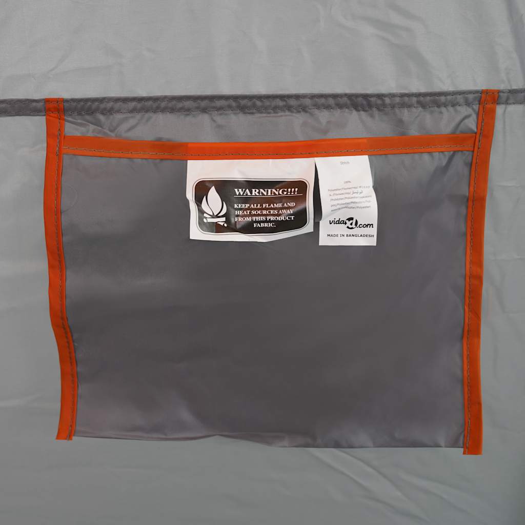 vidaXL Shower Tent Grey Waterproof