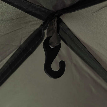 vidaXL Shower Tent Brown Waterproof