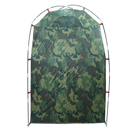 vidaXL Shower Tent Camouflage Waterproof - Green