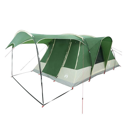 vidaXL Camping Tent Tunnel 5-Person Green Waterproof - 36868