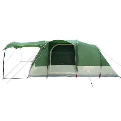 vidaXL Camping Tent Tunnel 5-Person Green Waterproof - 36868